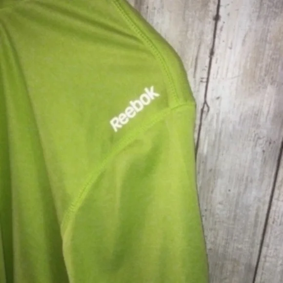 Reebok Lime Green Loose Fit Tee - Picture 2 of 4
